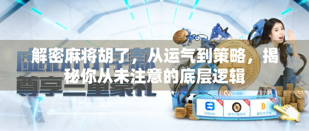 解密麻将胡了，从运气到策略，揭秘你从未注意的底层逻辑