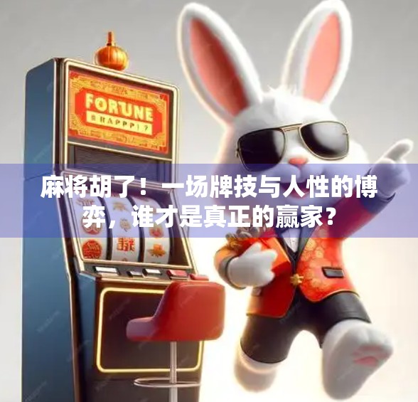 麻将胡了！一场牌技与人性的博弈，谁才是真正的赢家？