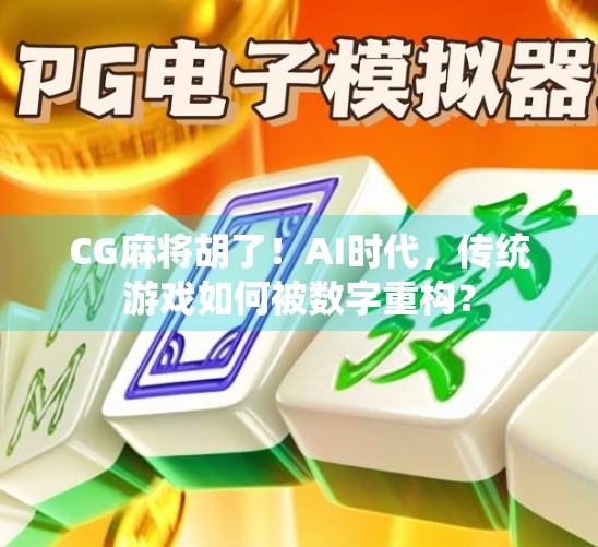 CG麻将胡了！AI时代，传统游戏如何被数字重构？