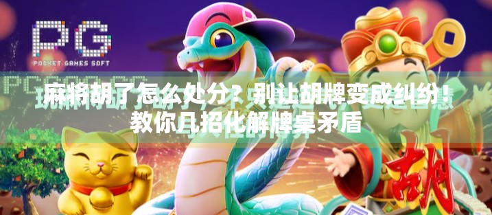 麻将胡了怎么处分？别让胡牌变成纠纷！教你几招化解牌桌矛盾