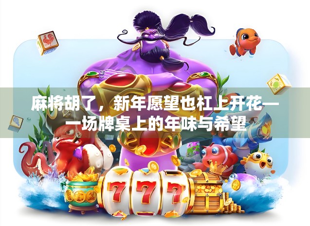 麻将胡了，新年愿望也杠上开花—一场牌桌上的年味与希望