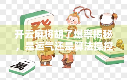开云麻将胡了爆率揭秘，是运气还是算法操控？真相让人震惊！