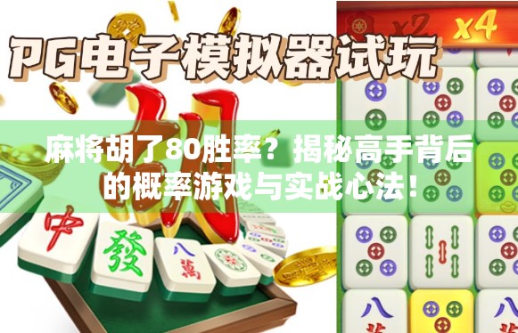 麻将胡了80胜率？揭秘高手背后的概率游戏与实战心法！