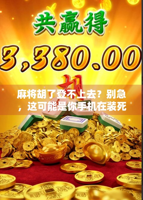 麻将胡了登不上去？别急，这可能是你手机在装死！