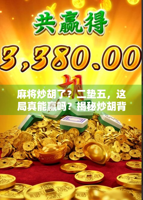 麻将炒胡了？二垫五，这局真能赢吗？揭秘炒胡背后的玄机与心理博弈！