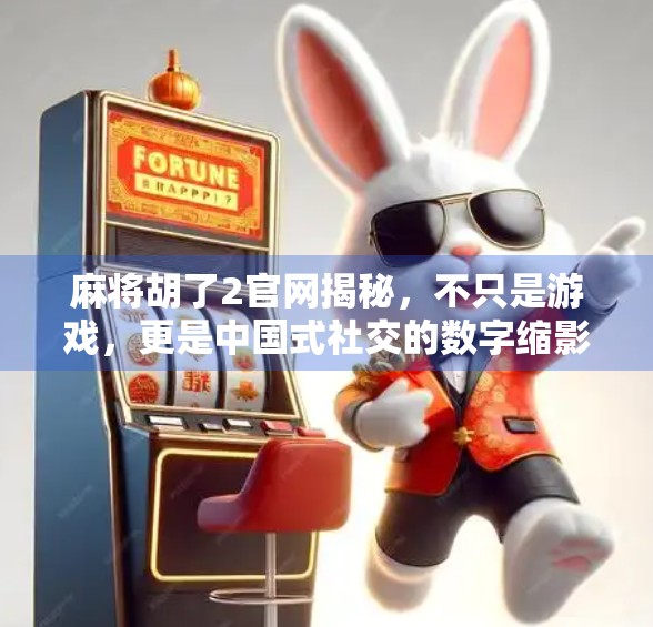 麻将胡了2官网揭秘，不只是游戏，更是中国式社交的数字缩影