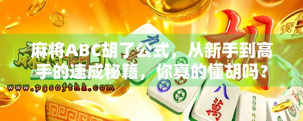 麻将ABC胡了公式，从新手到高手的速成秘籍，你真的懂胡吗？